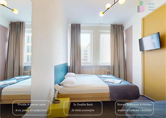 Bello Aparthostel Private Rooms Warszawa